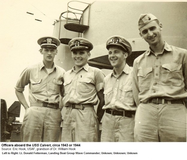 Lt. Donald Fetterman – WWII & Korea | USS Calvert (APA-32)